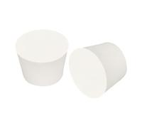 sourcing map Solid Rubber Stoppers, 14 Pcs Solid Rubber Bungs, Tapered Laboratory Pipe Tube Tank Bottle Holes Push-in Sealing Bungs Plugs Stoppers, 33mm to 42mm