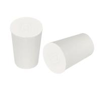 sourcing map Solid Rubber Stoppers, 14 Pcs Solid Rubber Bungs, Tapered Laboratory Pipe Tube Tank Bottle Holes Push-in Sealing Bungs Plugs Stoppers, 13mm to 17mm