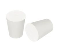 sourcing map Solid Rubber Stoppers, 14 Pcs Solid Rubber Bungs, Tapered Laboratory Pipe Tube Tank Bottle Holes Push-in Sealing Bungs Plugs Stoppers, 15mm to 21mm