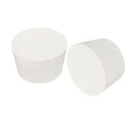 sourcing map Solid Rubber Stoppers, 2 Pcs Solid Rubber Bungs, Tapered Laboratory Pipe Tube Tank Bottle Holes Push-in Sealing Bungs Plugs Stoppers, 43mm to 52mm