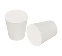 sourcing map Solid Rubber Stoppers, 6 Pcs Solid Rubber Bungs, Tapered Laboratory Pipe Tube Tank Bottle Holes Push-in Sealing Bungs Plugs Stoppers, 19mm to 26mm