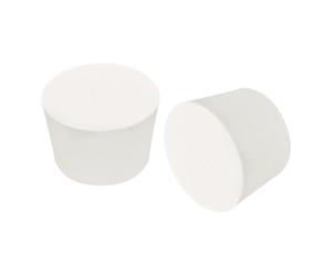 sourcing map Solid Rubber Stoppers, 6 Pcs Solid Rubber Bungs, Tapered Laboratory Pipe Tube Tank Bottle Holes Push-in Sealing Bungs Plugs Stoppers, 38mm to 46mm