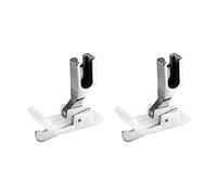 sourcing map #SP-18 Industrial Sewing Machine Hinged Presser Foot with Right Guide 1/4" (6mm) White