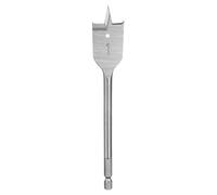 sourcing map Spade Drill Bit 1" Paddle Flat Bits Wood Hole Cutter with Quick Change 1/4 Inch Hex Shank for Woodworking Fiberglass, Silver Tone