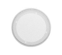 sourcing map Speaker Grill Cover 3 Inch 106.5mm Mesh Decorative Circle Subwoofer Guard Protector White