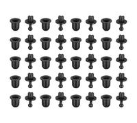 sourcing map Speaker Grill Guides Plastic Black Ball Socket Type Frame Box Body Fixing Snap Fastener Buckle 6.5mm x 10mm for Speaker Parts Accessories 20 Pairs