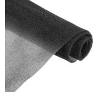 sourcing map Speaker Mesh PRO Speaker Grill Mesh Sponge Foam Cover Dustproof Acoustic Foam 2mm Thickness for Stage Speakers Line Array Professional Audio DJ Audio, Black, 100x100cm