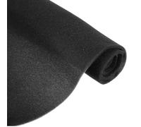 sourcing map Speaker Mesh PRO Speaker Grill Mesh Sponge Foam Cover Dustproof Acoustic Foam 5mm Thickness for Stage Speakers Line Array Professional Audio DJ Audio, Black, 100x100cm