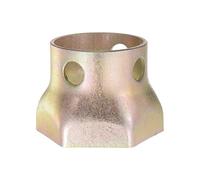sourcing map Spindle Nut Socket 120mm 6 Point Wheel Bearing Locknut Socket