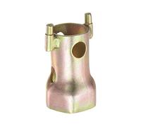 sourcing map Spindle Nut Socket 57mm 6 Point Wheel Bearing Locknut Socket with Rod
