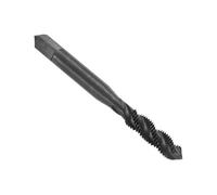 sourcing map Spiral Flute Thread Taps 1/4-28 UNF 2B Machine Threading Tap Bit, Nitrided Coated Screw Tapping Repair Tool, M2 High-Speed Steel (HSS)