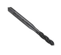 sourcing map Spiral Flute Thread Taps 10-32 UNF H2 Machine Threading Tap Bit, Nitrided Coated Screw Tapping Repair Tool, M2 High-Speed Steel (HSS6542)