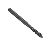 sourcing map Spiral Flute Thread Taps 12-24 UNC 2B Machine Threading Tap Bit, Nitrided Coated Screw Tapping Repair Tool, M2 High-Speed Steel (HSS)