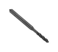 sourcing map Spiral Flute Thread Taps 5-40 UNC 2B Machine Threading Tap Bit, Nitrided Coated Screw Tapping Repair Tool, M2 High-Speed Steel (HSS)