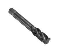 sourcing map Spiral Flute Thread Taps M16 x 1.5 H2 Metric Machine Threading Tap Bit, Nitrided Coated Screw Tapping Repair Tool, M2 High-Speed Steel (HSS)