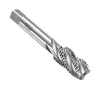 sourcing map Spiral Flute Thread Taps M20 x 2.5 H2 Metric Machine Threading Tap Bit, Uncoated Screw Tapping Repair Tool, M2 High-Speed Steel (HSS)