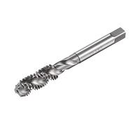 sourcing map Spiral Flute Threading Tap 3/8-16 BSW, HSS (High Speed Steel) Uncoated Machine Thread Screw Tap 3 Flutes Tapping Tool H2 Tolerance