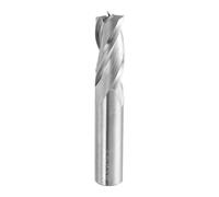 sourcing map Spiral Router Bit 1/2" Cut Dia 1/2" Shank Up Cut Solid Carbide 3 Flutes CNC End Mill Milling Bits for Wood Plastic Soft Metal (1-1/4" Cut Length 3" Long)