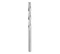 sourcing map Spiral Router Bit 1/4" Cut Dia 2 Flutes Up Cut End Mill Bits Milling Cutter for Wood Carving Engraving (1/4" Shank 2" Cut Length 4" Long 30 Degree Helix HRC44-46)
