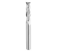 sourcing map Spiral Router Bit 1/4" Cut Dia 2 Flutes Up Cut End Mill Bits Milling Cutter for Wood Carving Engraving (1/4" Shank 1" Cut Length 2-1/2" Long 30 Degree Helix HRC49-51)