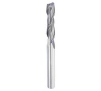 sourcing map Spiral Router Bit, 3/8" Cut Dia. Up Cut 2-Flute Solid Carbide End Mill with 1/2" Shank for CNC Wood Carving Engraving, 1-3/4" Cut Length