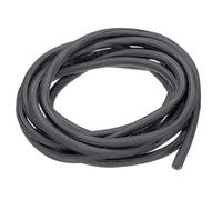 sourcing map Split Sleeve Wire Loom 1/2" 25Ft Grey Self Wrapping Braided Sleeve UL94-V2 Fireproof PET Sleeving for Automotive, Home Cable Management