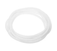 sourcing map Split Sleeve Wire Loom 9/32" 9.84Ft White Self Wrapping Braided Sleeve UL94-V2 Fireproof PET Sleeving for Automotive, Home Cable Management