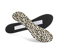 sourcing map Sponge 3/4 Length High Heel Cushions Insoles Comfortable Shoes Pad Leopard S-1 Pair