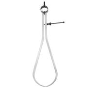 sourcing map Spring Joint Caliper 12 inch / 300mm Steel Adjustable Spring Outside Caliper with Solid Nut for Wood Turning Lathe Work