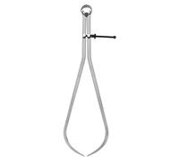 sourcing map Spring Joint Caliper 16 inch / 400mm Adjustable Spring Outside Caliper with Solid Nut for Wood Turning Lathe Work