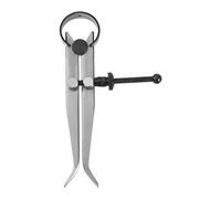 sourcing map Spring Joint Caliper 4 inch / 100mm Adjustable Spring Inside Caliper with Solid Nut for Wood Turning Lathe Work