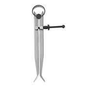 sourcing map Spring Joint Caliper 6 inch / 150mm Adjustable Spring Inside Caliper with Solid Nut for Wood Turning Lathe Work