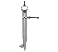 sourcing map Spring Joint Caliper 7 inch / 175mm Steel Adjustable Spring Divider Caliper with Pencil Holder for Metalworking Geometry Drawing Woodworking
