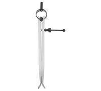 sourcing map Spring Joint Caliper 7 inch / 175mm Steel Adjustable Spring Inside Caliper with Solid Nut for Wood Turning Lathe Work