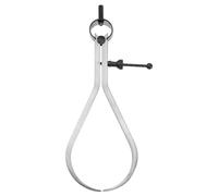 sourcing map Spring Joint Caliper 7 inch / 175mm Steel Adjustable Spring Outside Caliper with Solid Nut for Wood Turning Lathe Work