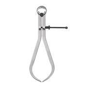 sourcing map Spring Joint Caliper 8 inch / 200mm Adjustable Spring Outside Caliper with Solid Nut for Wood Turning Lathe Work