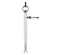 sourcing map Spring Joint Caliper 8 inch / 200mm Steel Adjustable Spring Inside Caliper with Solid Nut for Wood Turning Lathe Work