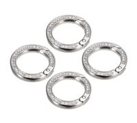 sourcing map Spring O Ring Buckles Clips, Inch Metal Trigger 4Pcs 1.38