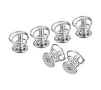 sourcing map Spring Screws, 20pcs M2x6mm 7.2mm Spring OD GPU Graphics Card Back Plate Heatsink Screws Computer Fan Fixed Screws