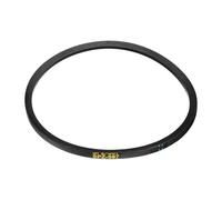 sourcing map SPZ-587 Drive Wedge Belt V-Belt Industrial Power Rubber Transmission Belt 587mm Pitch Girth,10mm Width, 8mm Height, 600mm Outer Girth