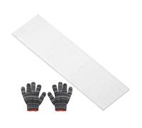 sourcing map Square Aluminum Flat Bar,0.08" Thickness 4" Width 10" Length Square 6061 Aluminum Bar Flat Plate with Gloves 2 x 100 x 254mm T6511 Solid New Mill Stock