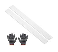sourcing map Square Aluminum Flat Bar,0.12" Thickness 1.2" Width 10" Length Square 6061 Aluminum Bar Flat Plate with Gloves 3 x 30 x 254mm T6511 Solid New Mill Stock,2Set