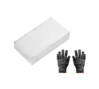 sourcing map Square Aluminum Flat Bar, 25/32" Thickness 1-31/32" Width 4" Length Square 6061 Aluminum Flat Plate, 20 x 50 x 102mm Solid Mill Stock with Gloves