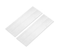 sourcing map Square Aluminum Flat Bar, 2pcs 1/4" Thickness 2-3/8" Width 10" Length Square 6061 Aluminum Bar Flat Plate, 6 x 60 x 254mm T6511 Solid New Mill Stock