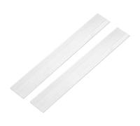 sourcing map Square Aluminum Flat Bar, 2Pcs 1/8" Thickness 1-3/8" Width 12" Length Square 6063 Aluminum Flat Plate, 3 x 35 x 305mm Solid Mill Stock