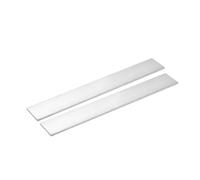 sourcing map Square Aluminum Flat Bar, 2Pcs 3/16" Thick 1.6" Width 12" Length Square Aluminum Bar 6061 Aluminum Flat Plate, 4 x 40 x 305mm T6511 Solid New Mill Stock For Industrial Building