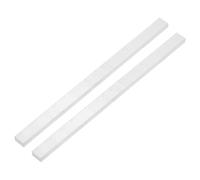 sourcing map Square Aluminum Flat Bar, 2Pcs 3/16" Thickness 3/4" Width 12" Length Square 6063 Aluminum Flat Plate, 5 x 20 x 305mm Solid Mill Stock