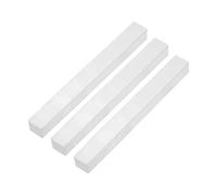 sourcing map Square Aluminum Flat Bar, 3pcs 1" Thickness 1" Width 8" Length Square 6061 Aluminum Bar Flat Plate, 25 x 25 x 200mm T6511 Solid New Mill Stock