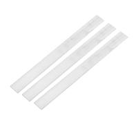 sourcing map Square Aluminum Flat Bar, 3Pcs 3/16" Thickness 1" Width 12" Length Square Aluminum Bar 6061 Aluminum Flat Plate, 5 x 25 x 305mm Solid Mill Stock