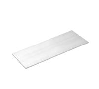 sourcing map Square Aluminum Flat Bar 4x100x305mm 6061 Aluminum Flat Plate | 3/16" Thick 3.9" Width 12" Length Square Aluminum Bar T6511 Solid New Mill Stock For Industrial Building